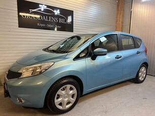 Nissan Note 1.2 Euro 5 LÅGAMIL/SKATT 360KR/B-TOOTH/KAMKEDJA