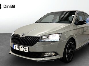 Skoda FabiaMONTE CARLO 1,0 TSI Carplay Sensorer 2021, Kombi