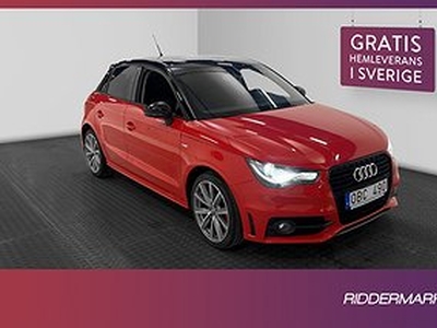 Audi A1 Sportback 1.2 TFSI 86hk S-line Teknikpaket 0.51L/mil