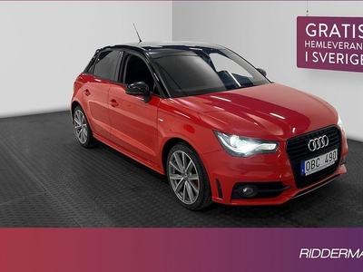 Audi A1Sportback 1.2 TFSI S-line Teknikpaket 0.51L mil 2014, Halvkombi