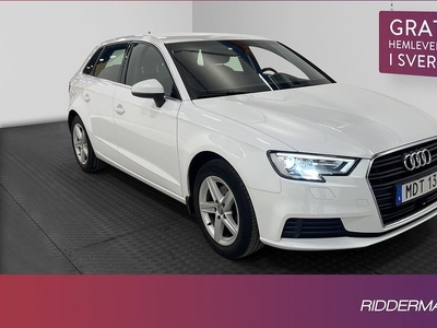 Audi A335 TFSI Proline Sensorer Låg Skatt Välservad 2019, Halvkombi