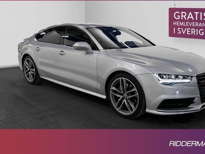 Audi A7Quattro Sportback 3.0 TDI S-Line Skinn Keyless 2016, Sportkupé