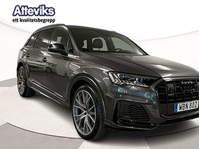 Audi Q7 60 TFSI e 456hk S-line / Matrix / B&ampO / 360