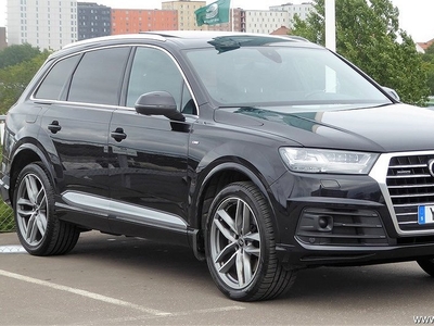 Audi Q7Quattro 3.0 TDI S Line Panorama 7-sits 2018, SUV