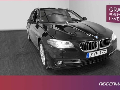 BMW 520d xDrive Touring HiFi Skinn Navigation Drag 2014, Kombi