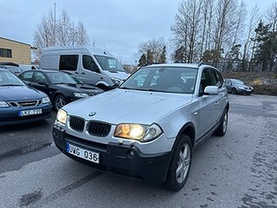 BMW X3 2.5 XDRIVE 192Hk / Dragkrok / Skinn