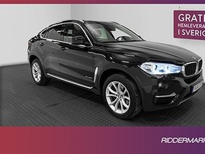 BMW X6 xDrive30d 258hk Pano Kamera Navi H/K Keyless