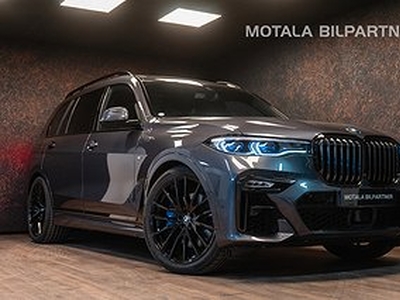 BMW X7 xDrive30d M Sport 7-sits 265hk | SE SPEC | Pano | H/K