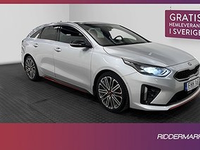 Kia Cee´d ProGT 1.6 T-GDI 204hk Pano JBL Kamera Drag Välserv