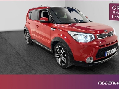 Kia Soul1.6 GDI GLS Pano Skinn Kamera Rattvärme 2015, Halvkombi