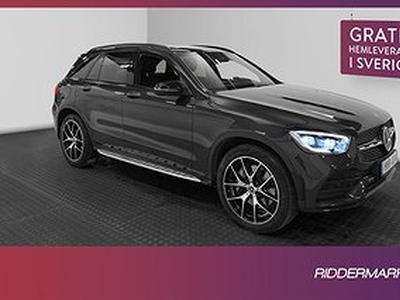 Mercedes-Benz GLC 220 d 4M 194hk AMG Pano P-Värm Luftfj 360°