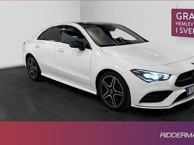 Mercedes CLA220Benz CLA 220 4MATIC AMG Pano Wide Kamera Navi 2019, Sportkupé