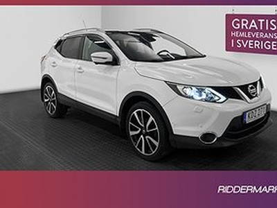 Nissan Qashqai 1.2 DIG-T 115hk Tekna Pano 360° Navi 1-bruk