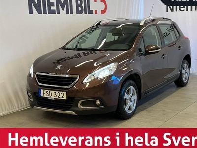 Peugeot 20081.2 VTi Euro 6 SoV-hjul MoK-värm Låg skatt 2015, SUV