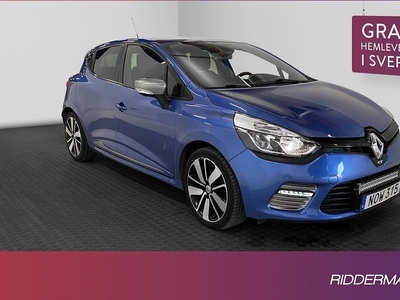 Renault Clio1.2 TCe GT Navi Skinn Sensorer Välservad 2014, Halvkombi