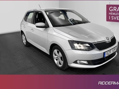 Skoda Fabia1.0 TSI Style Carplay M-Värmare Farthållare 2018, Halvkombi