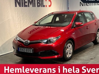 Toyota AurisHybrid Automat MoK S&V-hjul Lågskatt Kamkedja 2018, Halvkombi