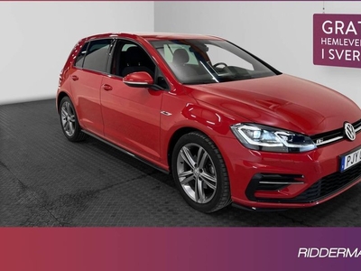 Volkswagen GolfTSI R-line Pluspaket Carplay Sensorer 2019, Halvkombi