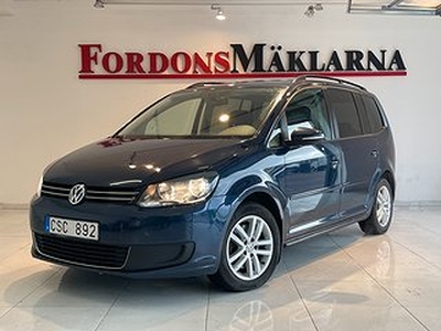 Volkswagen Touran 1.4 TSI EcoFuel Euro 5 | 7-Sits | NY-SERVAD