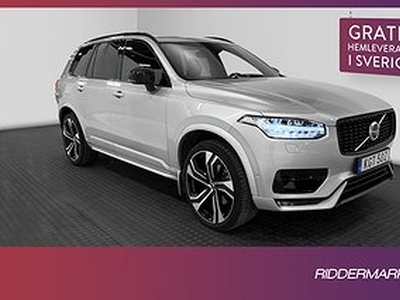 Volvo XC90 B5 AWD 235hk R-Design Pro 7-sits Pano B&W HUD