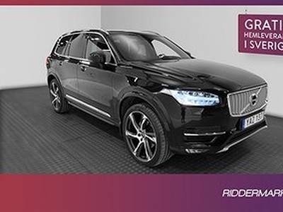 Volvo XC90 D5 AWD 225hk Inscription VOC Värm B-kam BLIS Drag