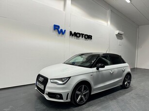 Audi A1 Sportback 1.2 TFSI S-Line Värmare Svart Optik