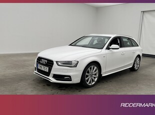 Audi A4 Avant TDI Quattro 150hk S-Line En-Bruk Navi Drag