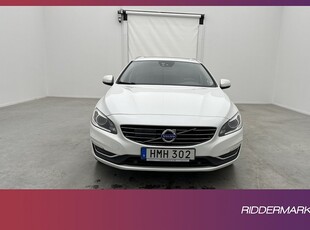 Volvo V60 D6 Plug-In AWD Summum VOC Värm Taklucka Skinn Drag