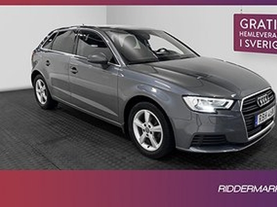 Audi A3 30 TFSI 116hk Proline Bang & Olufsen-ljud P-sensorer