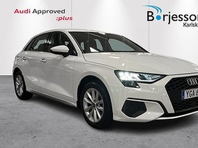 Audi A3 Sportback 35 TFSI 150HK Proline 6vxl Dragkrok