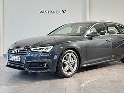 Audi A4 AVANT 2.0 QUATTRO 252HK/ S-LINE / DRAG/ VÄRMARE /B&O