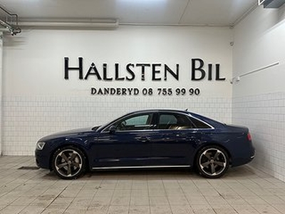 Audi A8 4.2 TDI V8 quattro Värmare Skinn Bose Svensksåld