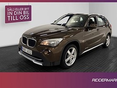 BMW X1 sDrive20d 177hk Panorama Sensorer Dragkrok Välservad