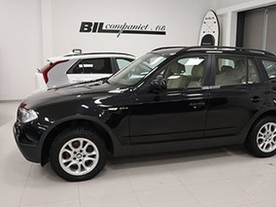 BMW X3 2.0d Manuell, 177hk,