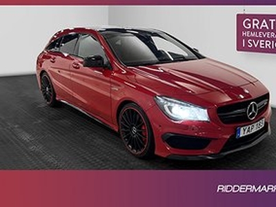 Mercedes-Benz AMG CLA 45 4M Shooting Brake Night Pano Kamera