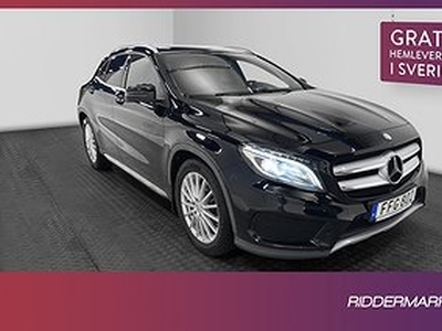 Mercedes-Benz GLA 220 4M 170hk AMG M-Värm Kamera Drag Nyserv