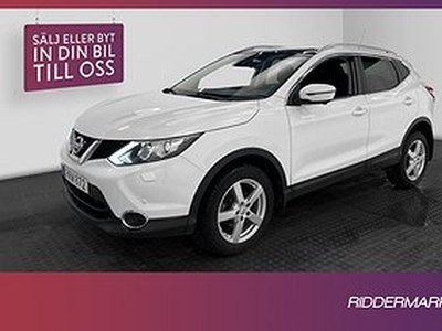 Nissan Qashqai DIG-T 115hk N-Connecta Pano 360° Värmare Navi