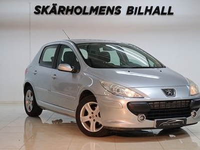 Peugeot 307 5-DÖRRAR 2.0 140HK MANUELL 5-VÄXLAD SV-SÅLD AC