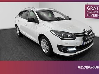 Renault Mégane Grandtour 1.5 dCi 110hk LIMITED Navi Drag