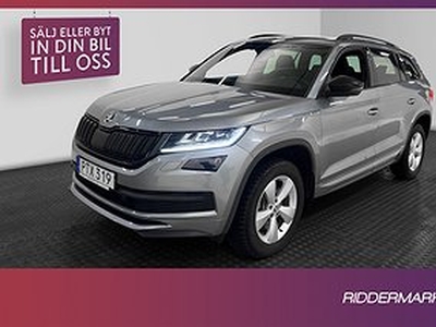 Skoda Kodiaq 4x4 SportLine 7-sits Pano Cockpit Värm Drag