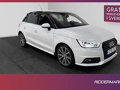 Audi A1 Sportback 1.0 TFSI 95hk S-Line Värmare Sensorer 17