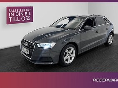 Audi A3 Sportback 30 TFSI 116hk Proline Sensorer Carplay