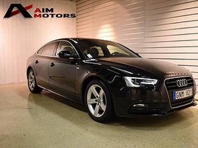 Audi A5 Sportback 2.0 TDI S-Line Halvskinn B&O-ljud 177hk