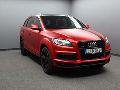 Audi Q7 3.0 TDI V6 Quattro S-Line 7-sits Drag Värmare PDC