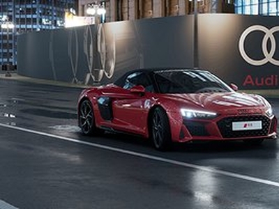 Audi R8 Spyder V10 RWD Performence 570 HK * Snabb Lev! *