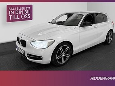 BMW 116 i 5-dr 136hk Sport line Sensorer Keyless Välservad