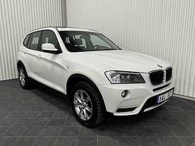 BMW X3 xDrive20d |Panorama |Drag |Värmare |Elstolar |Läder