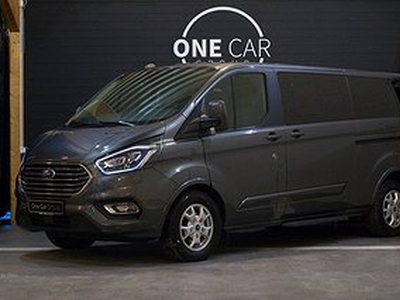 Ford Tourneo Custom Lång Titanium 185hk MOMS 8-sits Nyservad