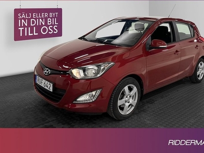 Hyundai i201.4 Automat Premium M K-Värmare Låg Skatt LÅGMIL 2015, Halvkombi