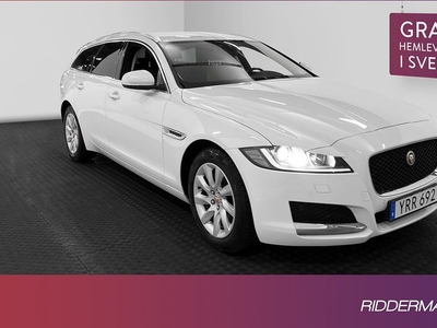 Jaguar XF20d Signature Värmare Kamera Skinn Välservad 2019, Kombi